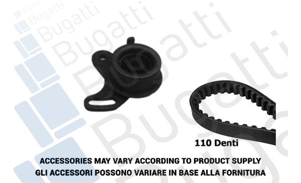 Paskirstymo diržo komplektas BUGATTI BKCD0627