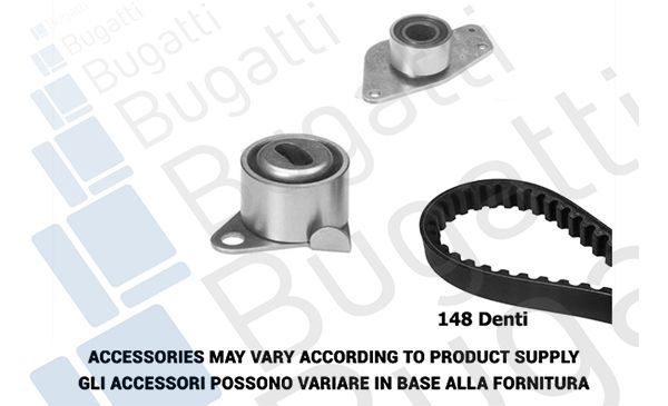 Paskirstymo diržo komplektas BUGATTI BKCD0639