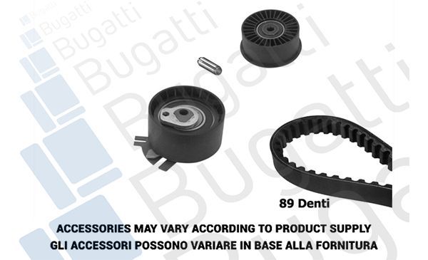 Paskirstymo diržo komplektas BUGATTI BKCD0649