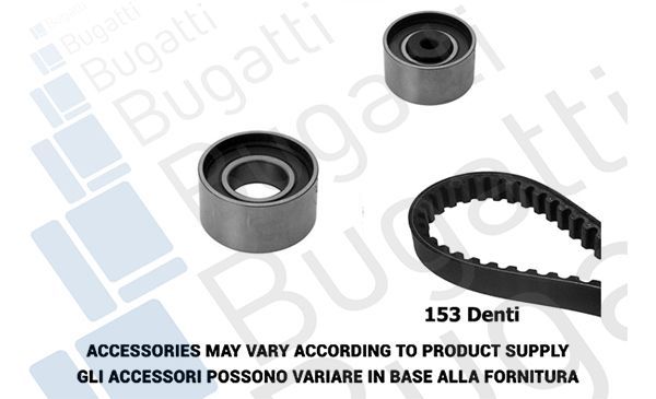 Paskirstymo diržo komplektas BUGATTI BKCD0665