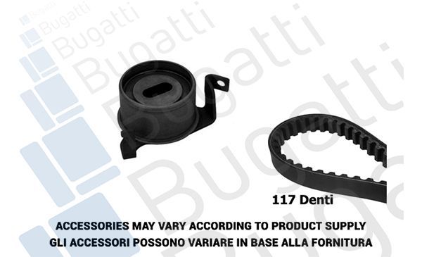 Paskirstymo diržo komplektas BUGATTI BKCD0690