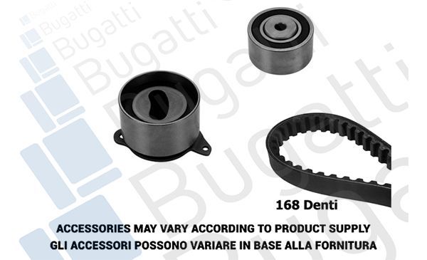 Paskirstymo diržo komplektas BUGATTI BKCD0694