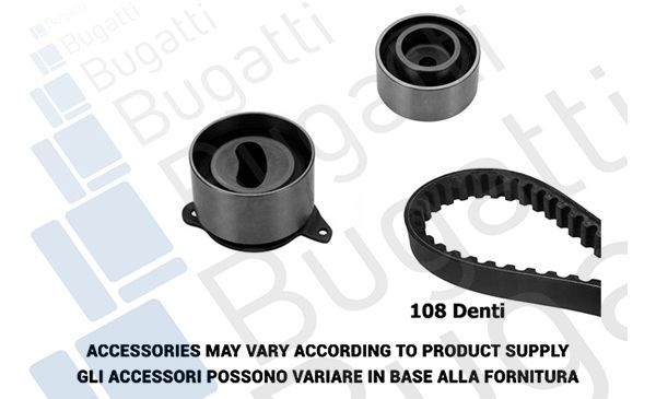 Paskirstymo diržo komplektas BUGATTI BKCD0696