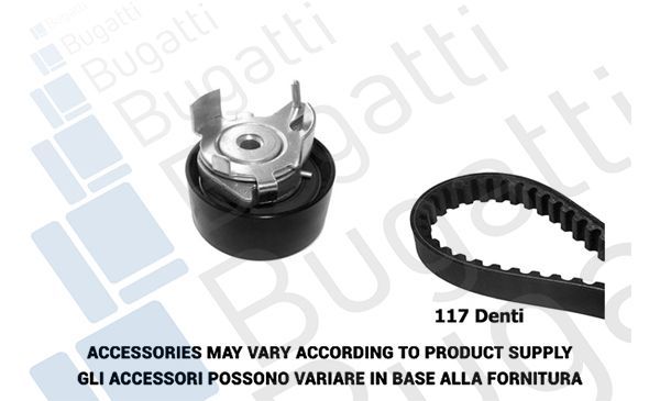 Paskirstymo diržo komplektas BUGATTI BKCD0724