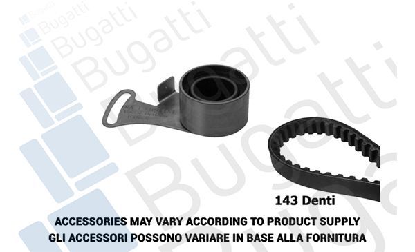 Paskirstymo diržo komplektas BUGATTI BKCD0768