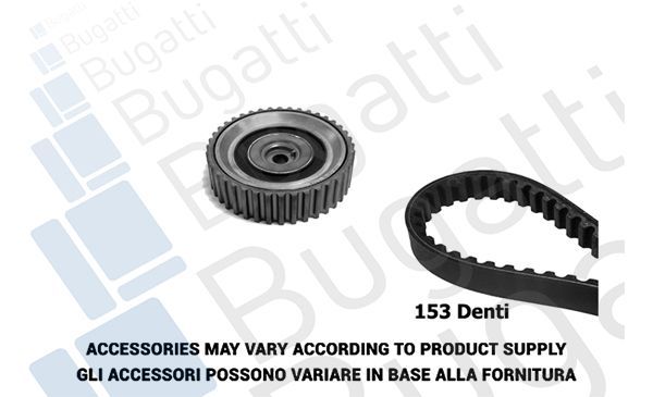 Paskirstymo diržo komplektas BUGATTI BKCD0775