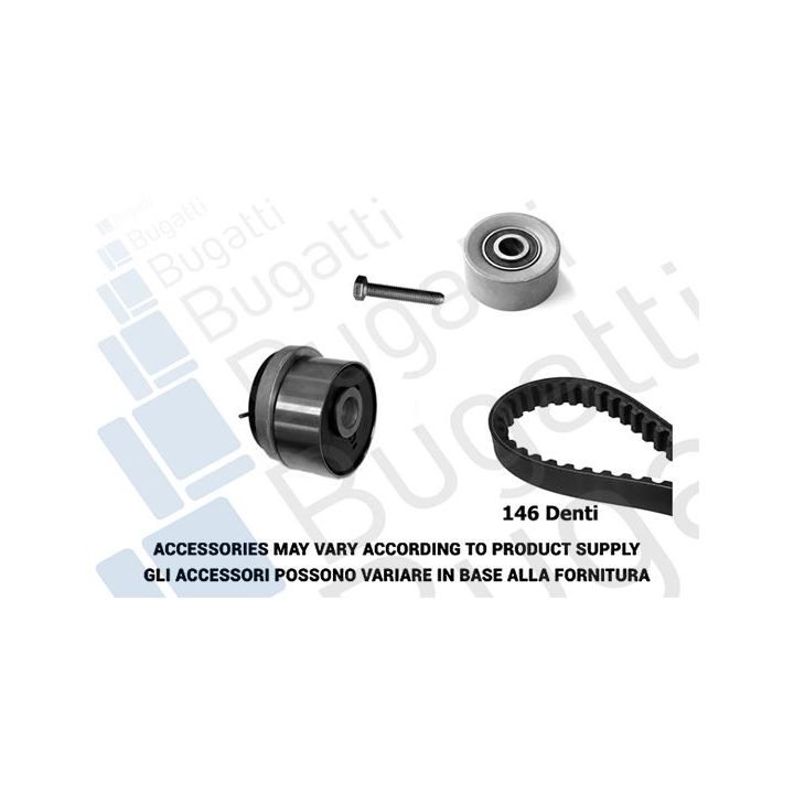 Paskirstymo diržo komplektas BUGATTI BKCD0782
