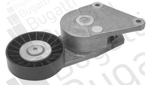 Diržo įtempiklis, V formos rumbuotas diržas BUGATTI BTOA3303