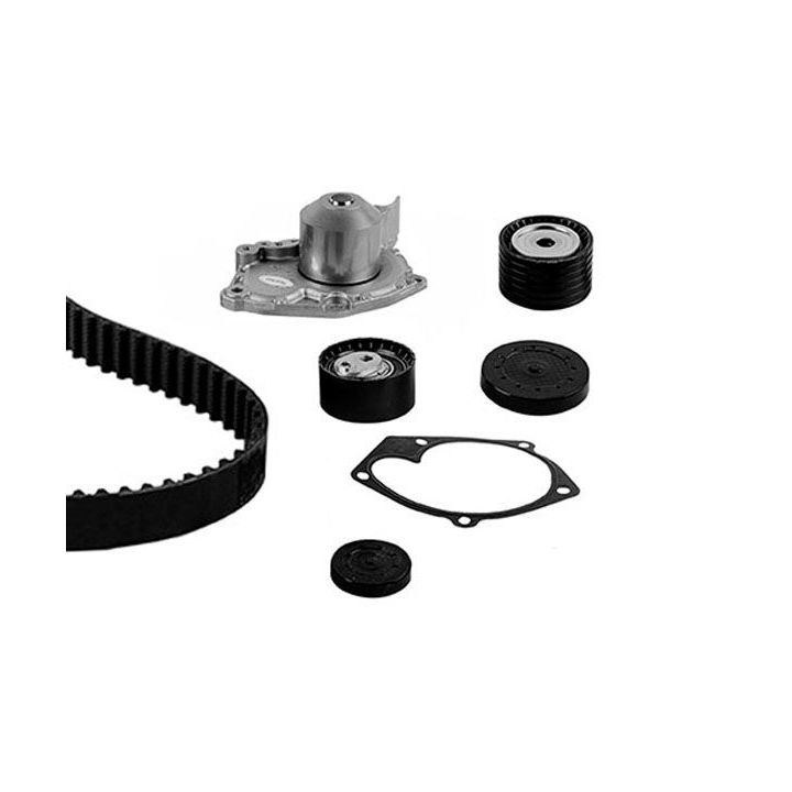 Vandens siurblio ir paskirstymo diržo komplektas BUGATTI KBU10006A