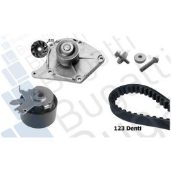 Vandens siurblio ir paskirstymo diržo komplektas BUGATTI KBU10011A