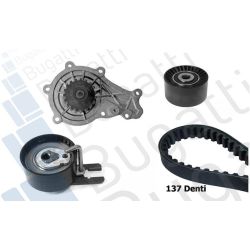 Vandens siurblio ir paskirstymo diržo komplektas BUGATTI KBU10052A