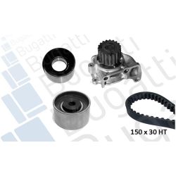 Vandens siurblio ir paskirstymo diržo komplektas BUGATTI KBU10091A