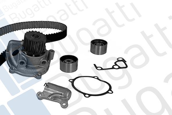 Vandens siurblio ir paskirstymo diržo komplektas BUGATTI KBU10091B