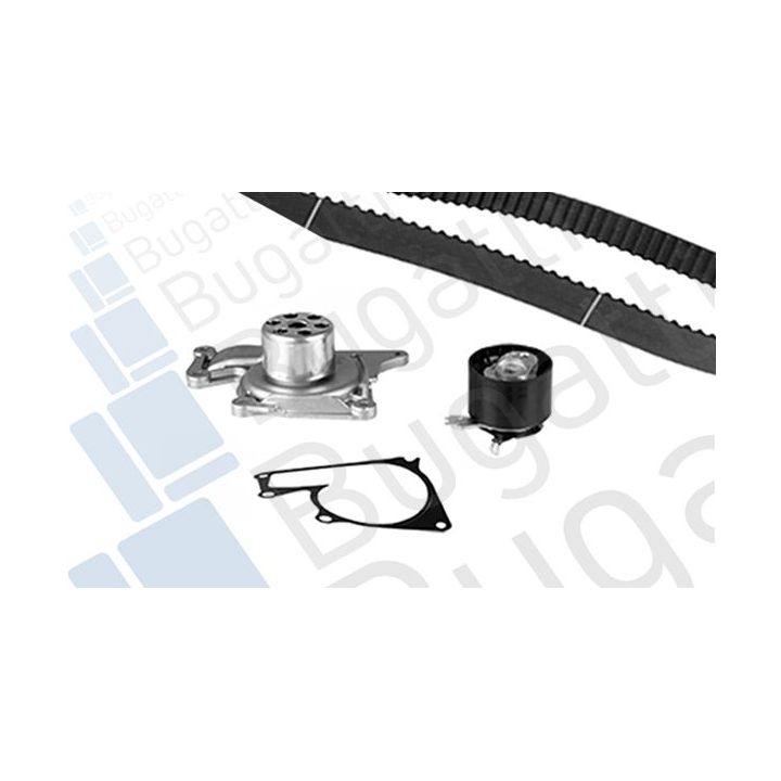 Vandens siurblio ir paskirstymo diržo komplektas BUGATTI KBU10145B