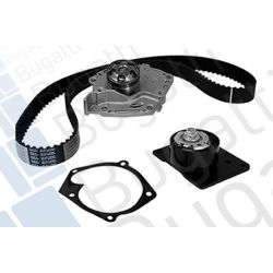 Vandens siurblio ir paskirstymo diržo komplektas BUGATTI KBU10146A