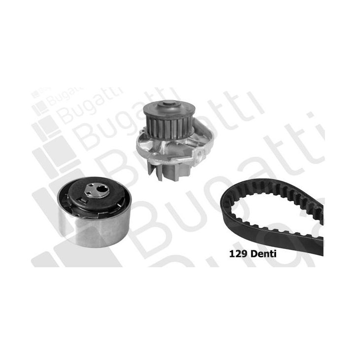 Vandens siurblio ir paskirstymo diržo komplektas BUGATTI KBU10153C