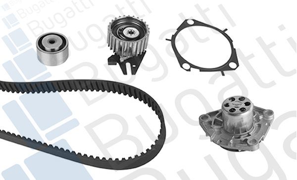 Vandens siurblio ir paskirstymo diržo komplektas BUGATTI KBU10184C