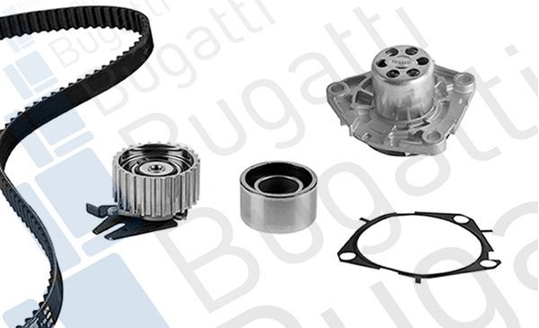 Vandens siurblio ir paskirstymo diržo komplektas BUGATTI KBU10184D