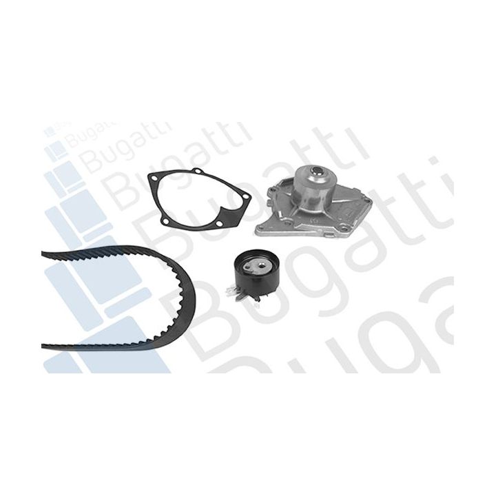 Vandens siurblio ir paskirstymo diržo komplektas BUGATTI KBU10209A