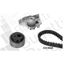 Vandens siurblio ir paskirstymo diržo komplektas BUGATTI KBU10273A