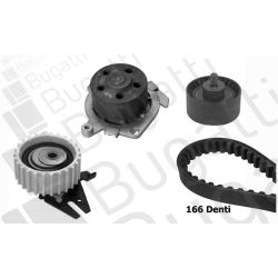 Vandens siurblio ir paskirstymo diržo komplektas BUGATTI KBU5010A