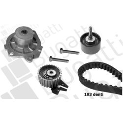 Vandens siurblio ir paskirstymo diržo komplektas BUGATTI KBU5013B