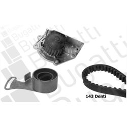 Vandens siurblio ir paskirstymo diržo komplektas BUGATTI KBU5203A