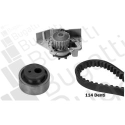 Vandens siurblio ir paskirstymo diržo komplektas BUGATTI KBU5501A