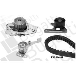 Vandens siurblio ir paskirstymo diržo komplektas BUGATTI KBU5502A