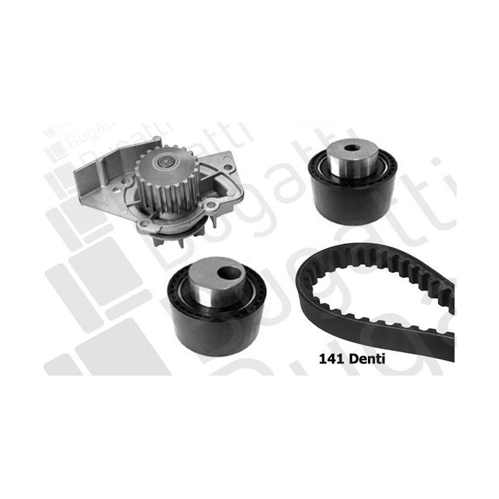 Vandens siurblio ir paskirstymo diržo komplektas BUGATTI KBU5509A