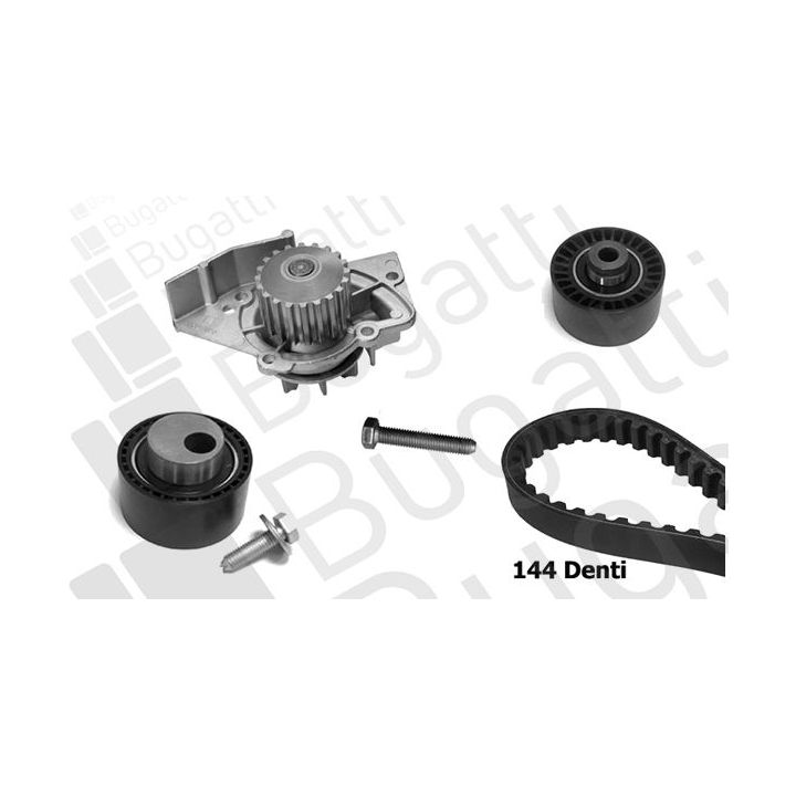 Vandens siurblio ir paskirstymo diržo komplektas BUGATTI KBU5509D