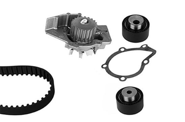 Vandens siurblio ir paskirstymo diržo komplektas BUGATTI KBU5509E