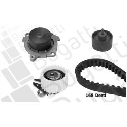 Vandens siurblio ir paskirstymo diržo komplektas BUGATTI KBU5926A