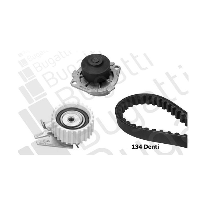 Vandens siurblio ir paskirstymo diržo komplektas BUGATTI KBU5935A