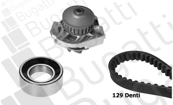 Vandens siurblio ir paskirstymo diržo komplektas BUGATTI KBU5942B