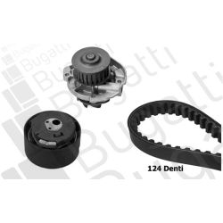 Vandens siurblio ir paskirstymo diržo komplektas BUGATTI KBU5943A