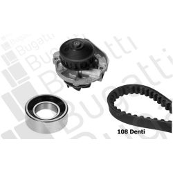 Vandens siurblio ir paskirstymo diržo komplektas BUGATTI KBU5945B