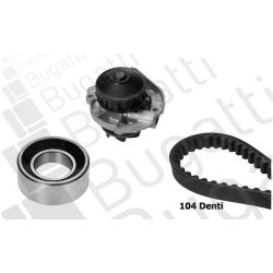 Vandens siurblio ir paskirstymo diržo komplektas BUGATTI KBU5945C