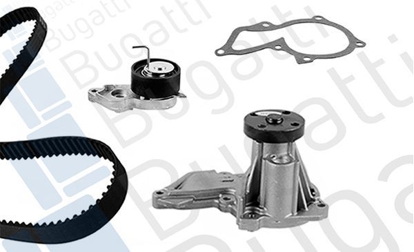 Vandens siurblio ir paskirstymo diržo komplektas BUGATTI KBU6010A
