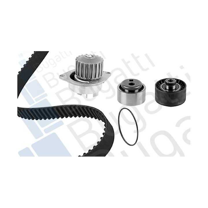 Vandens siurblio ir paskirstymo diržo komplektas BUGATTI KBU7404B