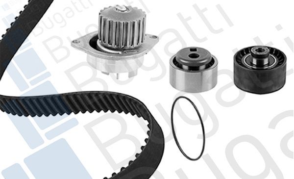 Vandens siurblio ir paskirstymo diržo komplektas BUGATTI KBU7404B