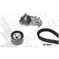 Vandens siurblio ir paskirstymo diržo komplektas BUGATTI KBU7714A