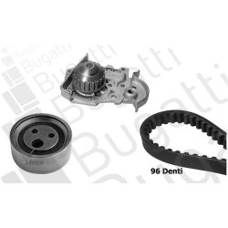 Vandens siurblio ir paskirstymo diržo komplektas BUGATTI KBU7714B