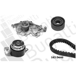 Vandens siurblio ir paskirstymo diržo komplektas BUGATTI KBU7716A