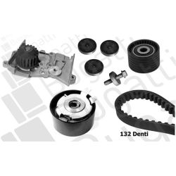 Vandens siurblio ir paskirstymo diržo komplektas BUGATTI KBU7718A