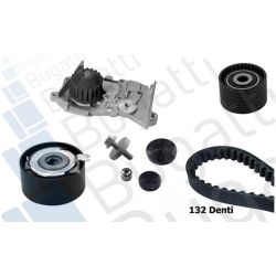 Vandens siurblio ir paskirstymo diržo komplektas BUGATTI KBU7718B