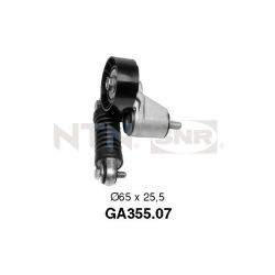 įtempiklio skriemulys, V formos rumbuotas diržas SNR GA355.07