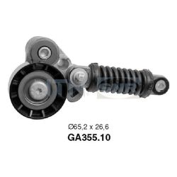 įtempiklio skriemulys, V formos rumbuotas diržas SNR GA355.10