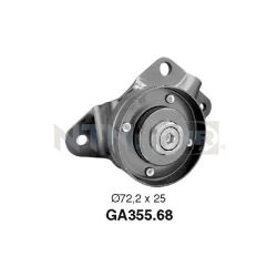 įtempiklio skriemulys, V formos rumbuotas diržas SNR GA355.68