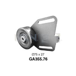 įtempiklio skriemulys, V formos rumbuotas diržas SNR GA355.76